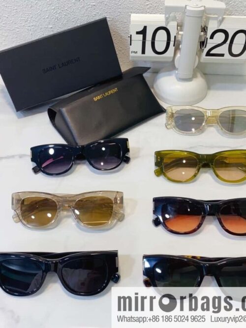 wsxc1683901862414_8-800x800tcdvdbwo4qp23058_20250625223015.jpg SAINT LAURNT Saint Laurent logo round frame women\'s sunglasses