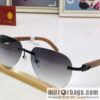 Cartier Wooden temple Unisex sunglasses