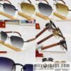Cartier Wooden temple Unisex sunglasses