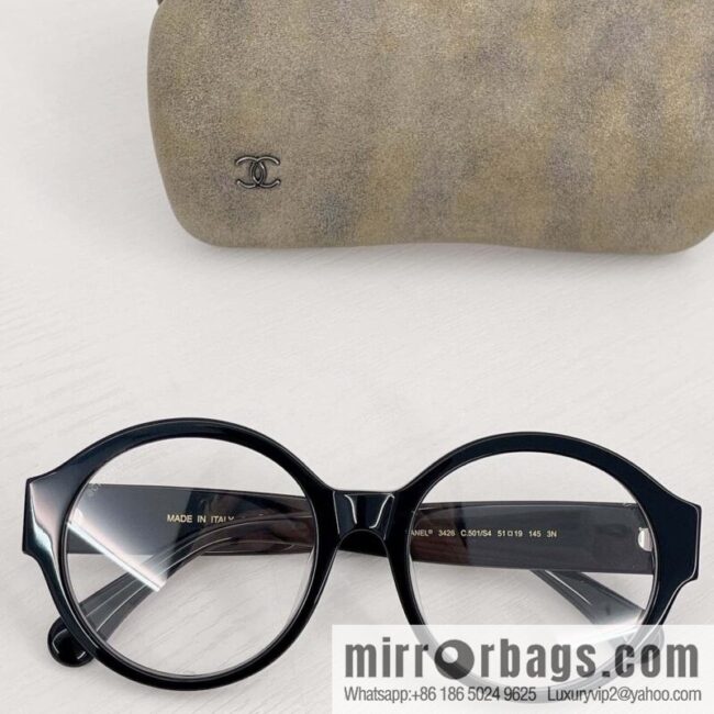Chanel round plate women\'s sunglasses