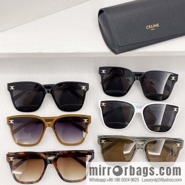 CELINE logo decoration women\'s sunglasses