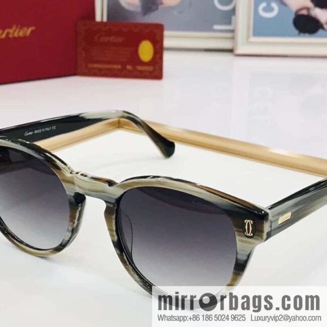 Cartier Cartier electroplated men\'s and women\'s same sunglasses