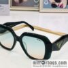 Prada large frame unisex sunglasses