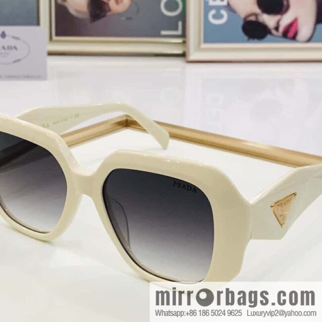 Prada large frame unisex sunglasses
