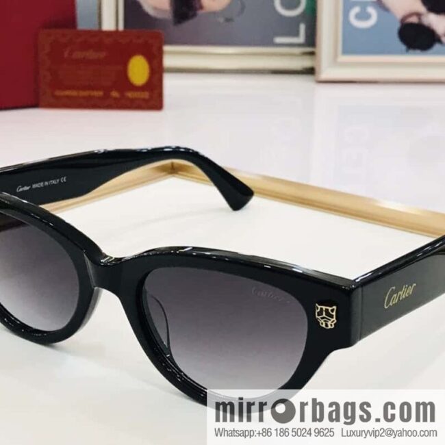 Cartier Cartier Electroplating Process Unisex Sunglasses