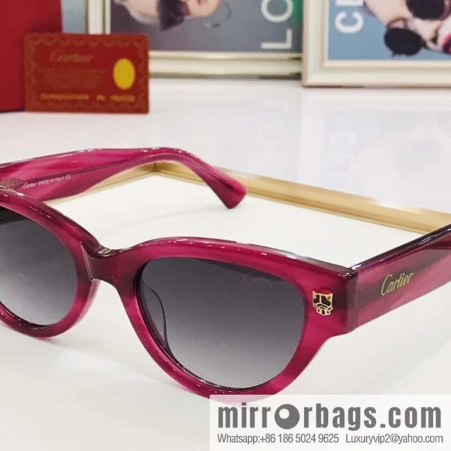 Cartier Cartier Electroplating Process Unisex Sunglasses