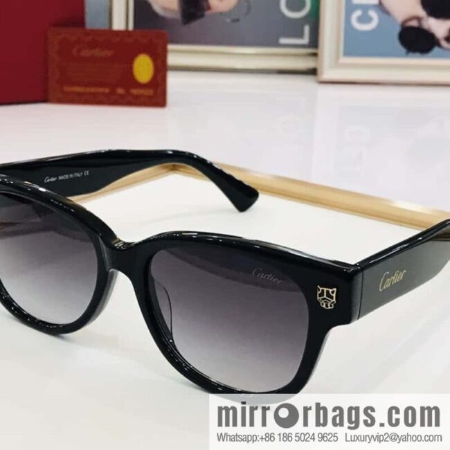 Cartier Cartier Electroplating Process Unisex Sunglasses