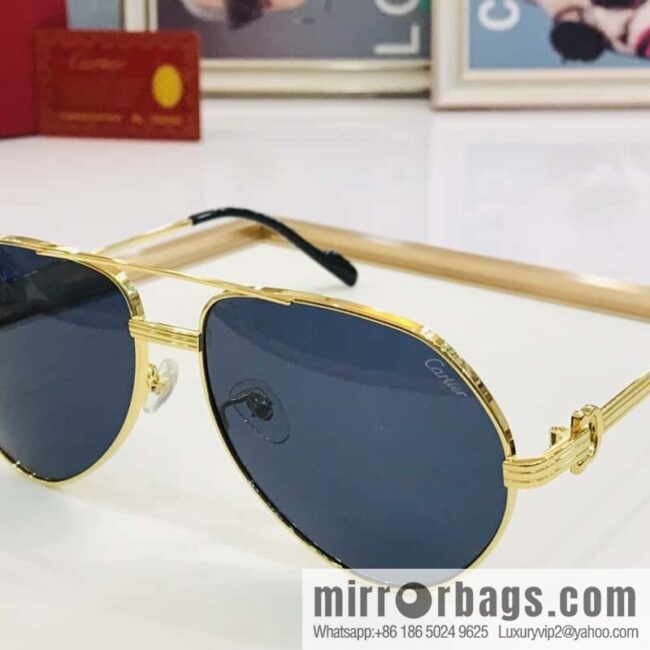 Cartier fashion casual unisex sunglasses