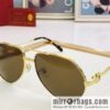 Cartier fashion casual unisex sunglasses