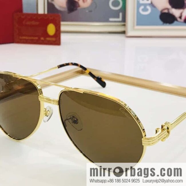 Cartier fashion casual unisex sunglasses