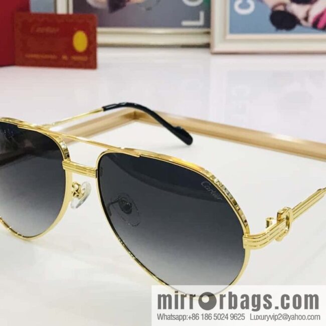 Cartier fashion casual unisex sunglasses