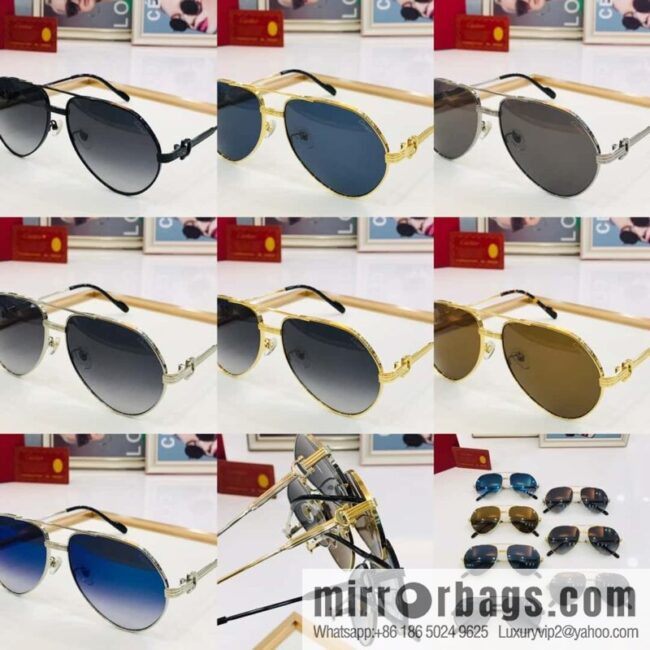 Cartier fashion casual unisex sunglasses