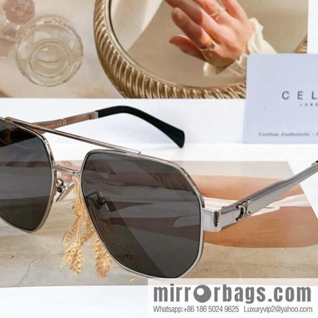 CELINE Celine handsome flight sunglasses