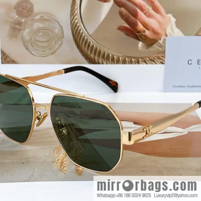 CELINE Celine handsome flight sunglasses