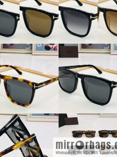 TOM FORD Tom Ford Plate Frame Unisex Sunglasses
