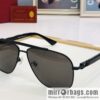 Cartier Cartier Electroplating Process Unisex Sunglasses