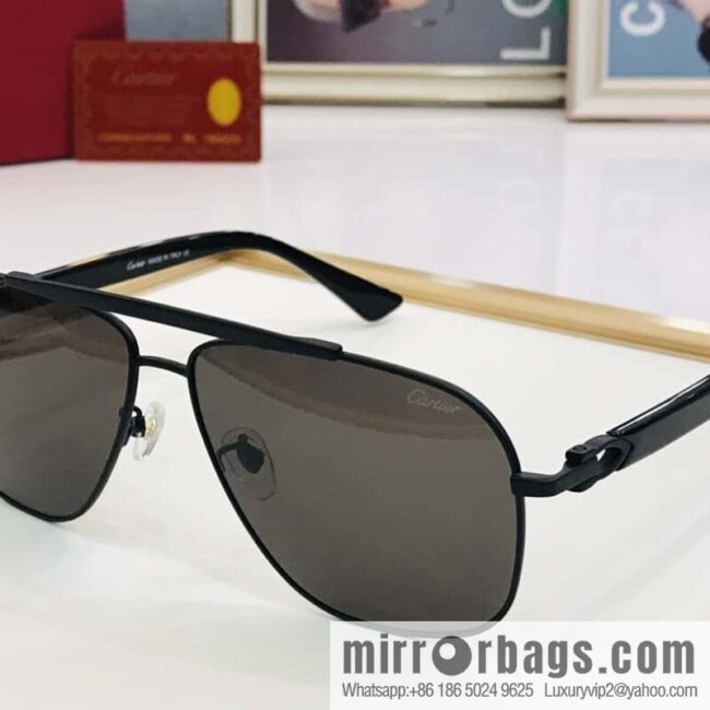 Cartier Cartier Electroplating Process Unisex Sunglasses