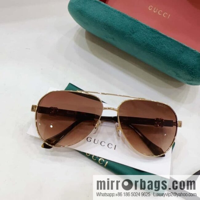 GUCCI Gucci Round Frame Unisex Sunglasses