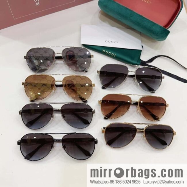 GUCCI Gucci Round Frame Unisex Sunglasses