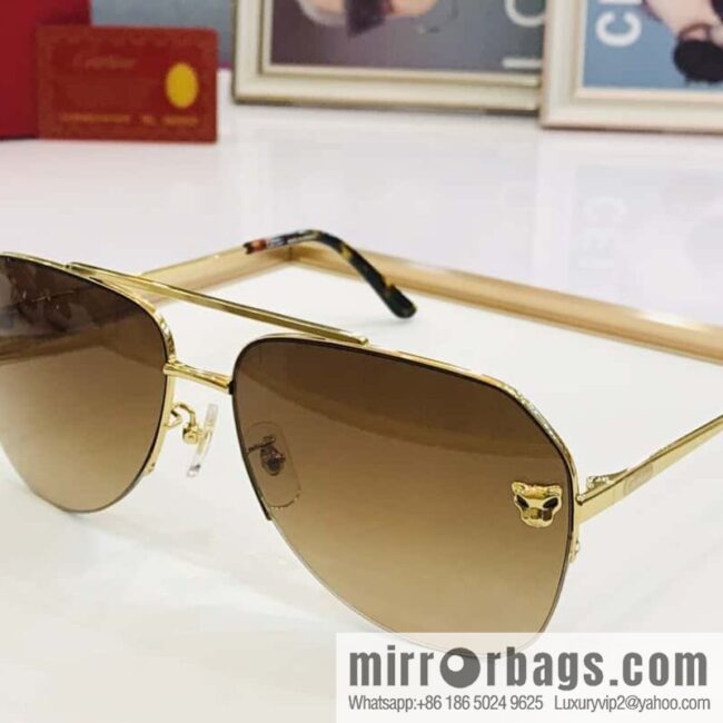 Cartier fashion casual unisex sunglasses