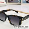Ferragamo logo temple unisex sunglasses
