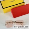 Fendi frameless square sunglasses