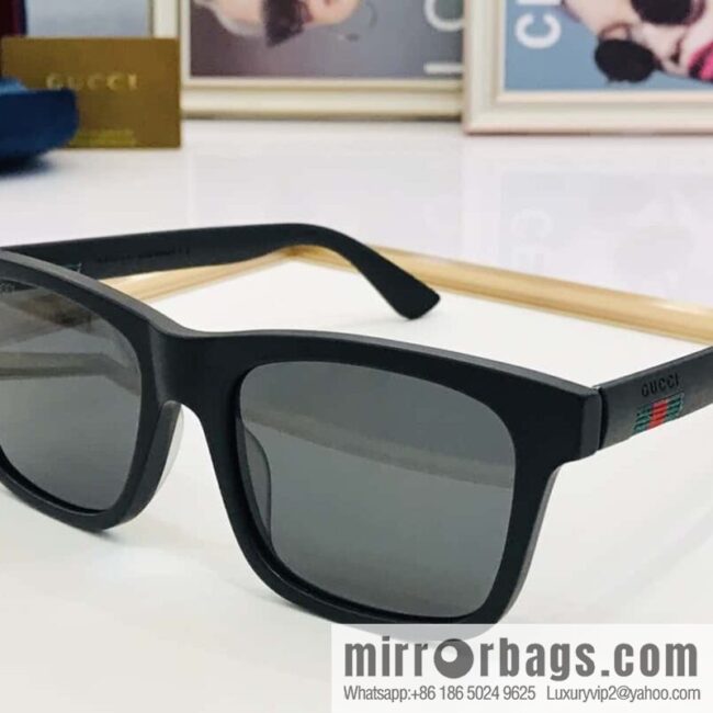 GUCCI Gucci Plate Frame Men\'s Sunglasses