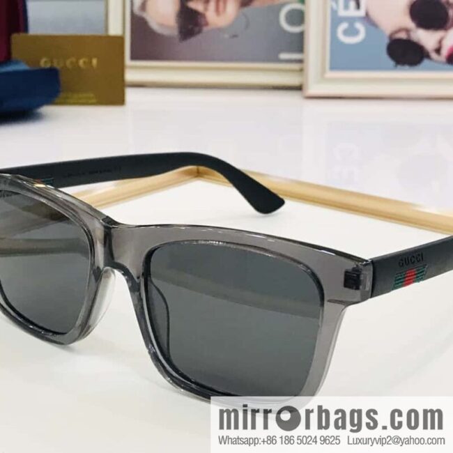GUCCI Gucci Plate Frame Men\'s Sunglasses