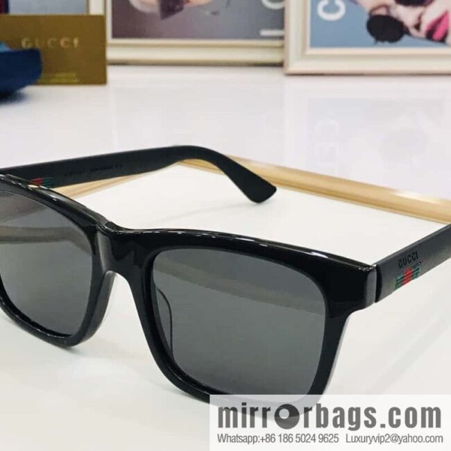 GUCCI Gucci Plate Frame Men\'s Sunglasses