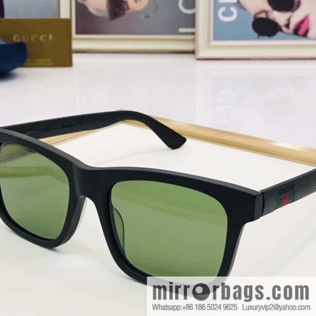 GUCCI Gucci Plate Frame Men\'s Sunglasses