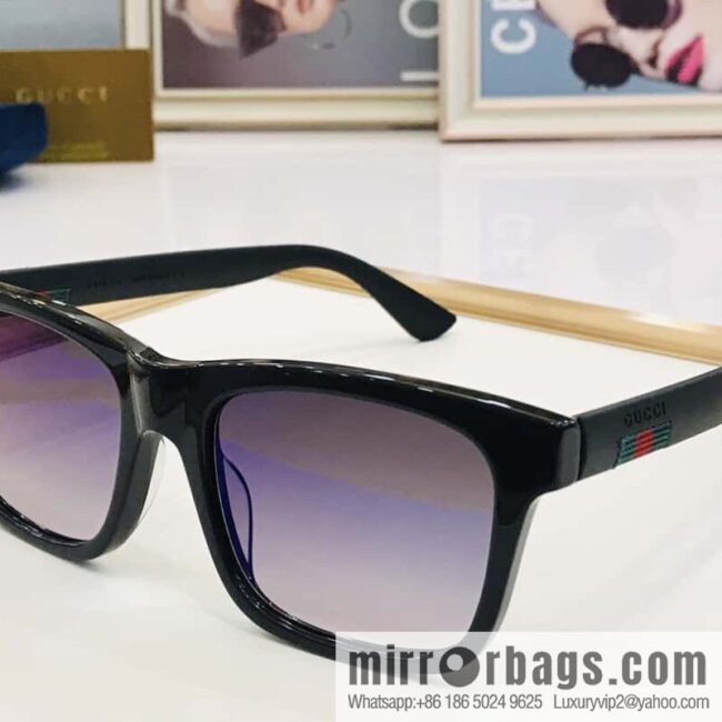 GUCCI Gucci Plate Frame Men\'s Sunglasses