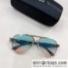 Maybach men\'s round-frame sunglasses