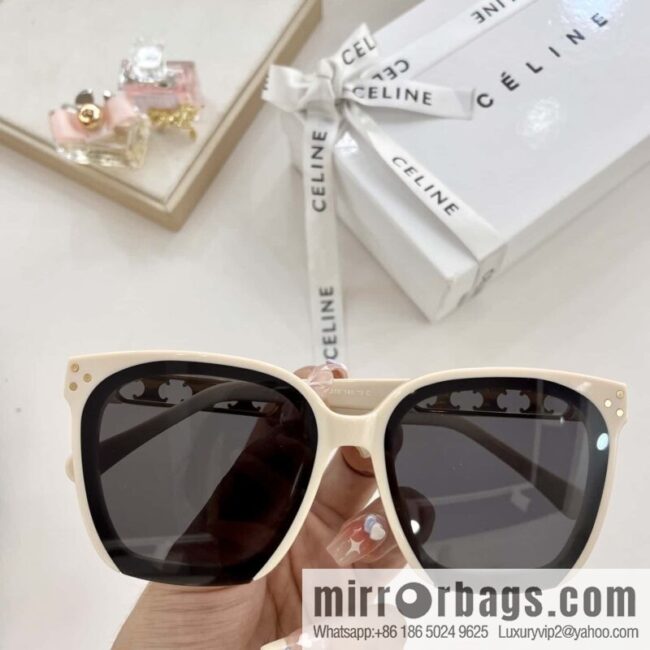 CELINE Celine Arc de Triomphe temple letter logo women\'s sunglasses