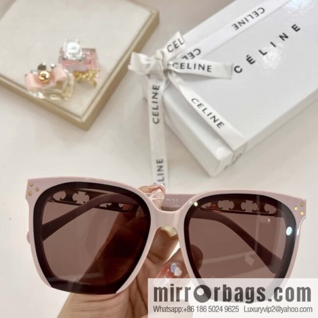 CELINE Celine Arc de Triomphe temple letter logo women\'s sunglasses