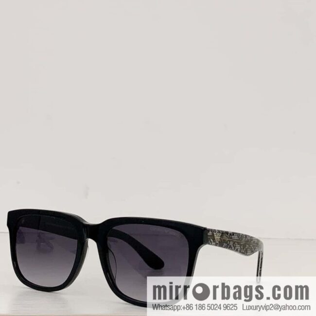 Armani Classic Plate Frame Unisex Sunglasses