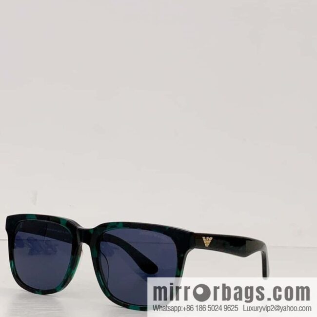 Armani Classic Plate Frame Unisex Sunglasses
