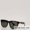 Armani Classic Plate Frame Unisex Sunglasses