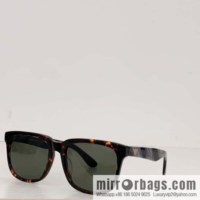 Armani Classic Plate Frame Unisex Sunglasses