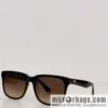 Armani Classic Plate Frame Unisex Sunglasses