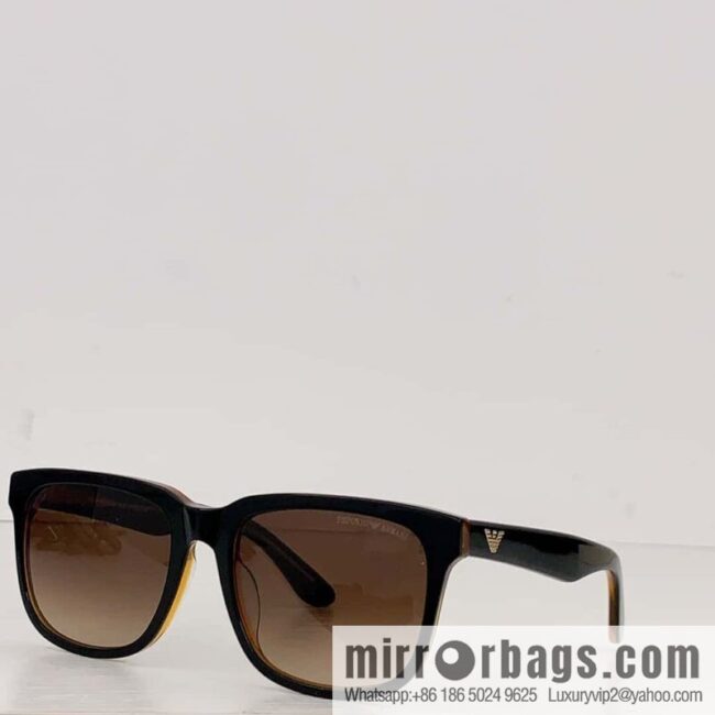 Armani Classic Plate Frame Unisex Sunglasses