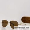 TOM FORD Metal temple embellishment logo Unisex sunglasses