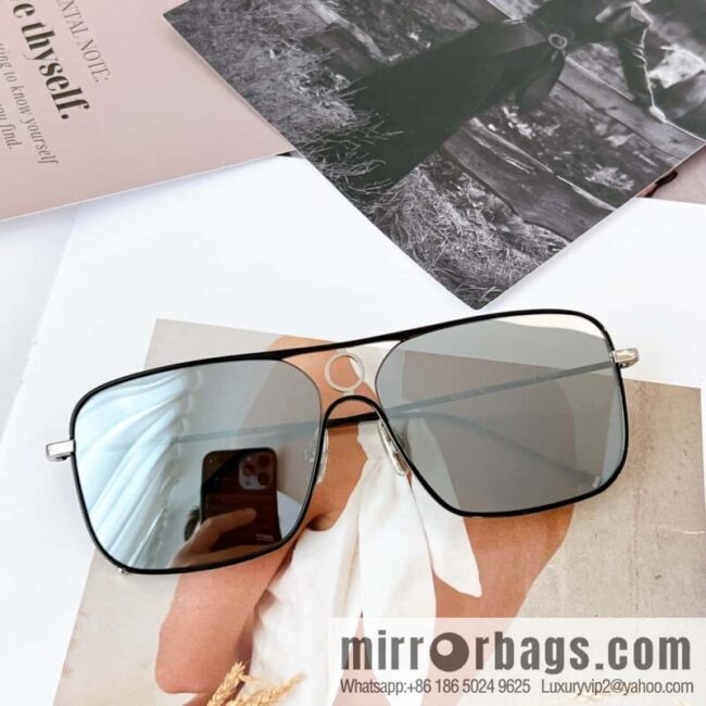 THOM BROWNE imported high definition lenses unisex sunglasses