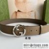 GUCCI Gucci, Round Interlocking Double G Belt