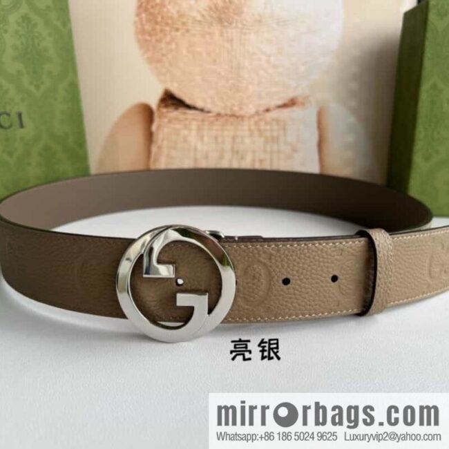 GUCCI Gucci, Round Interlocking Double G Belt