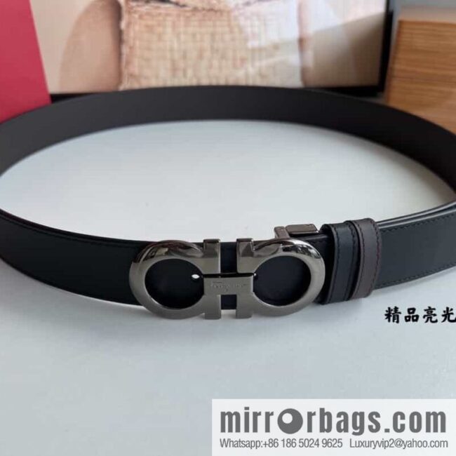 Ferragamo Ferragamo, Boutique Men\'s 3.5cm Belt
