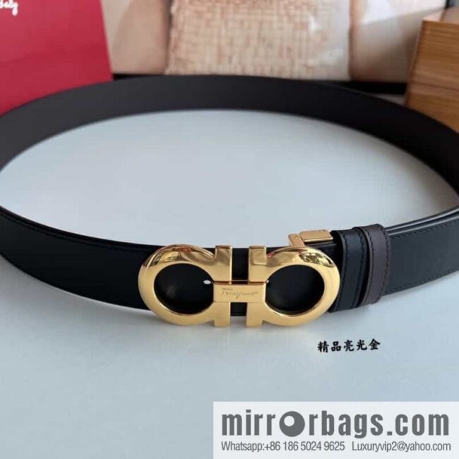 Ferragamo Ferragamo, Boutique Men\'s 3.5cm Belt