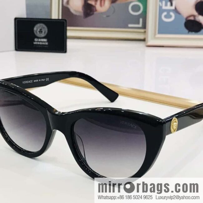 VERSACE Versace high-end plate unisex sunglasses