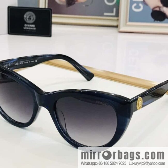VERSACE Versace high-end plate unisex sunglasses