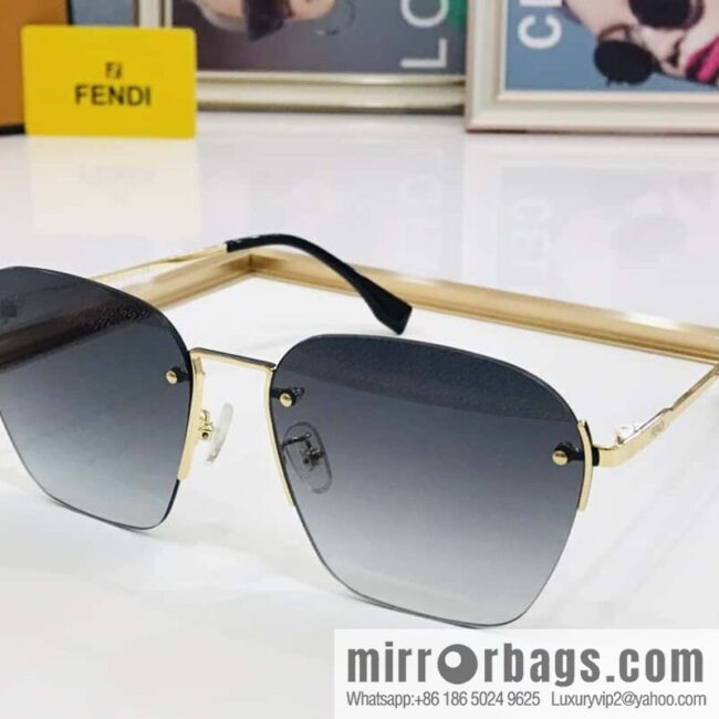 FENDI Fendi original single fashion pull style sunglasses