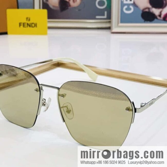 FENDI Fendi original single fashion pull style sunglasses